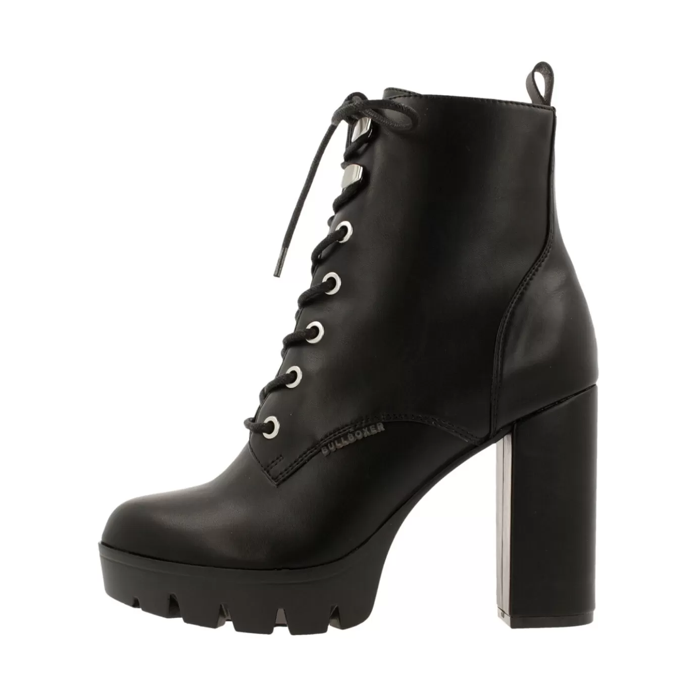 Best Sale Ankle Boots Black 112511F6S_Bkcltd Women Lace Up Boots