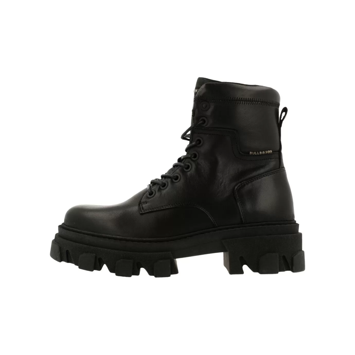 Discount Ankle Boots Black 517504E6L_Blcktd Women Lace Up Boots