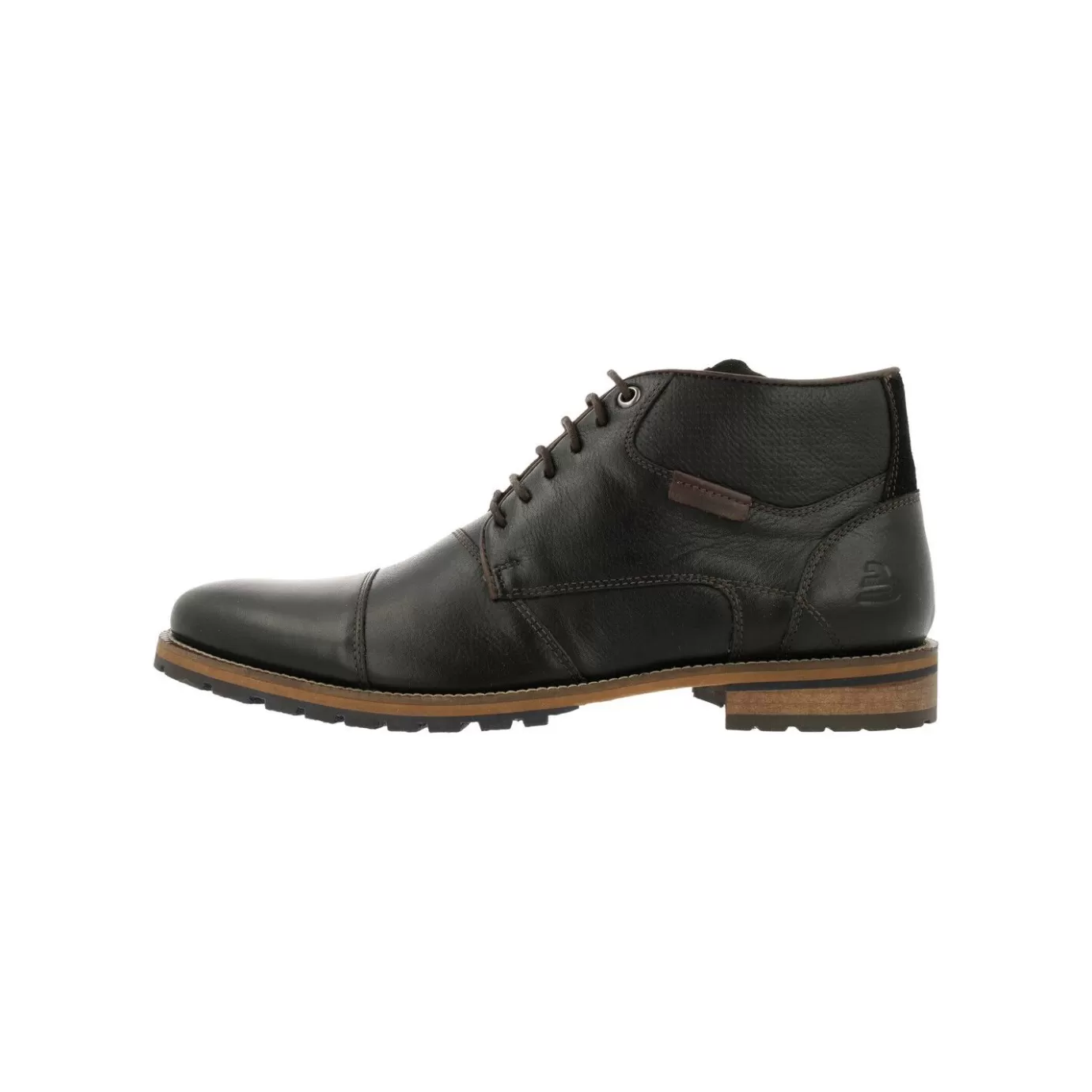 Hot Ankle Boots Black 773I56284Blibksu Men Lace Up Boots