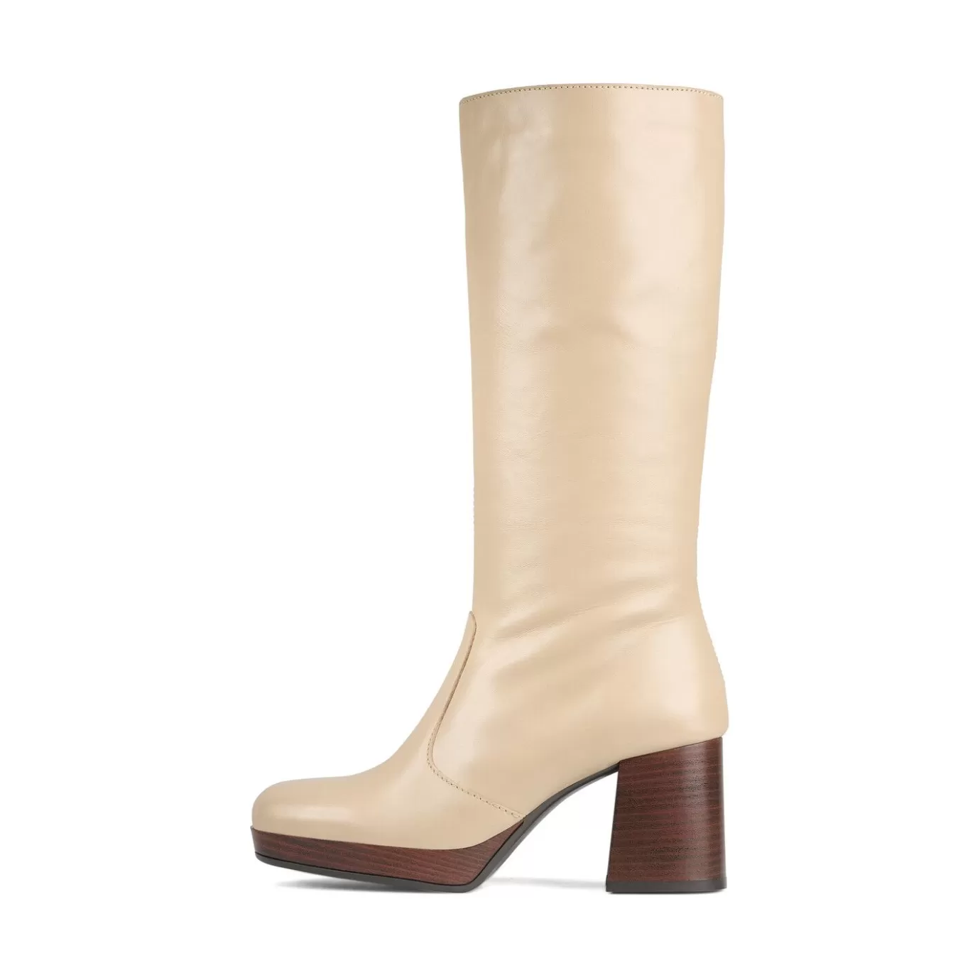 Online Boots Beige/Taupe 256502E7L_Beigtd Women High Heel Boots