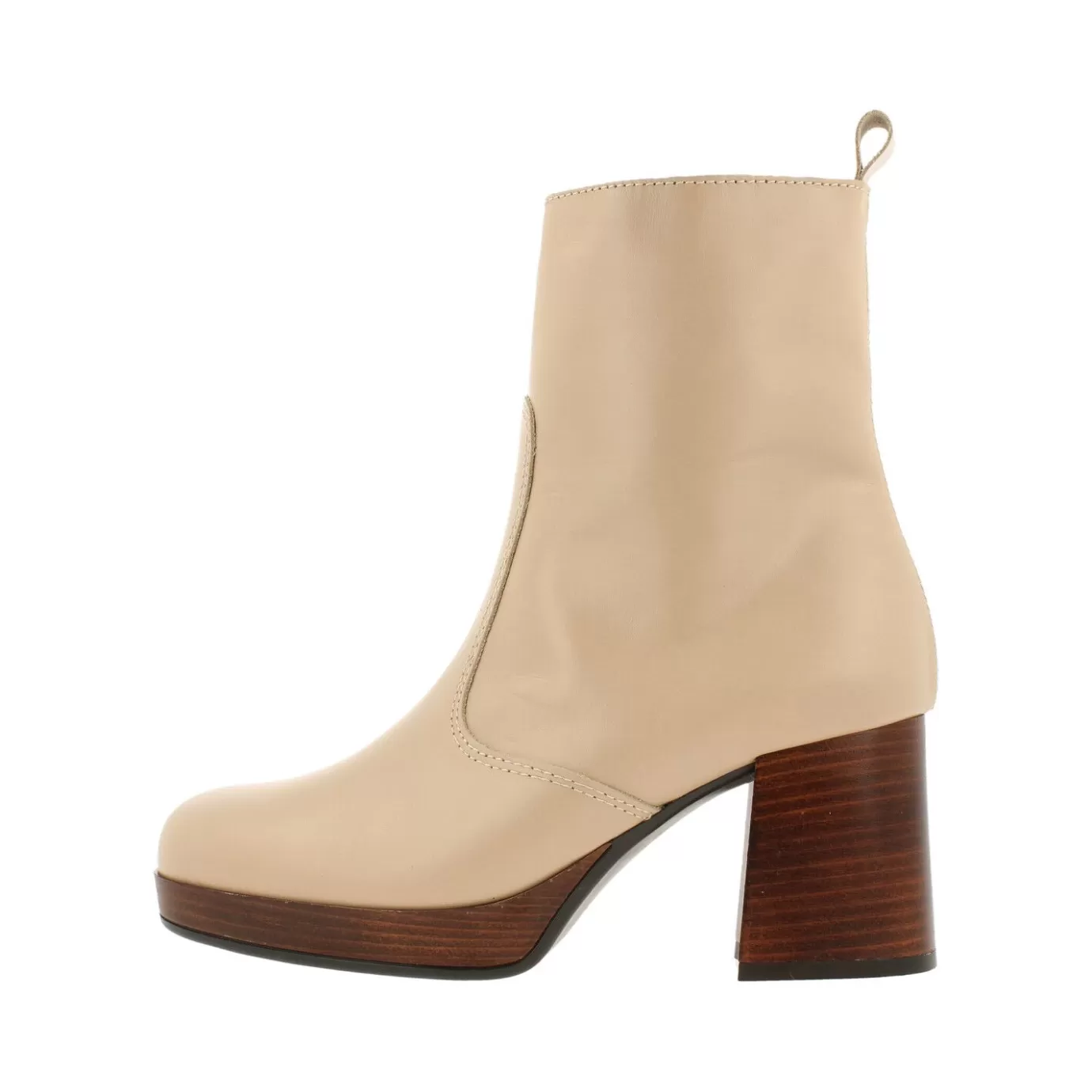 Hot Boots Beige/Taupe 256503E6L_Beigtd Women High Heel Boots