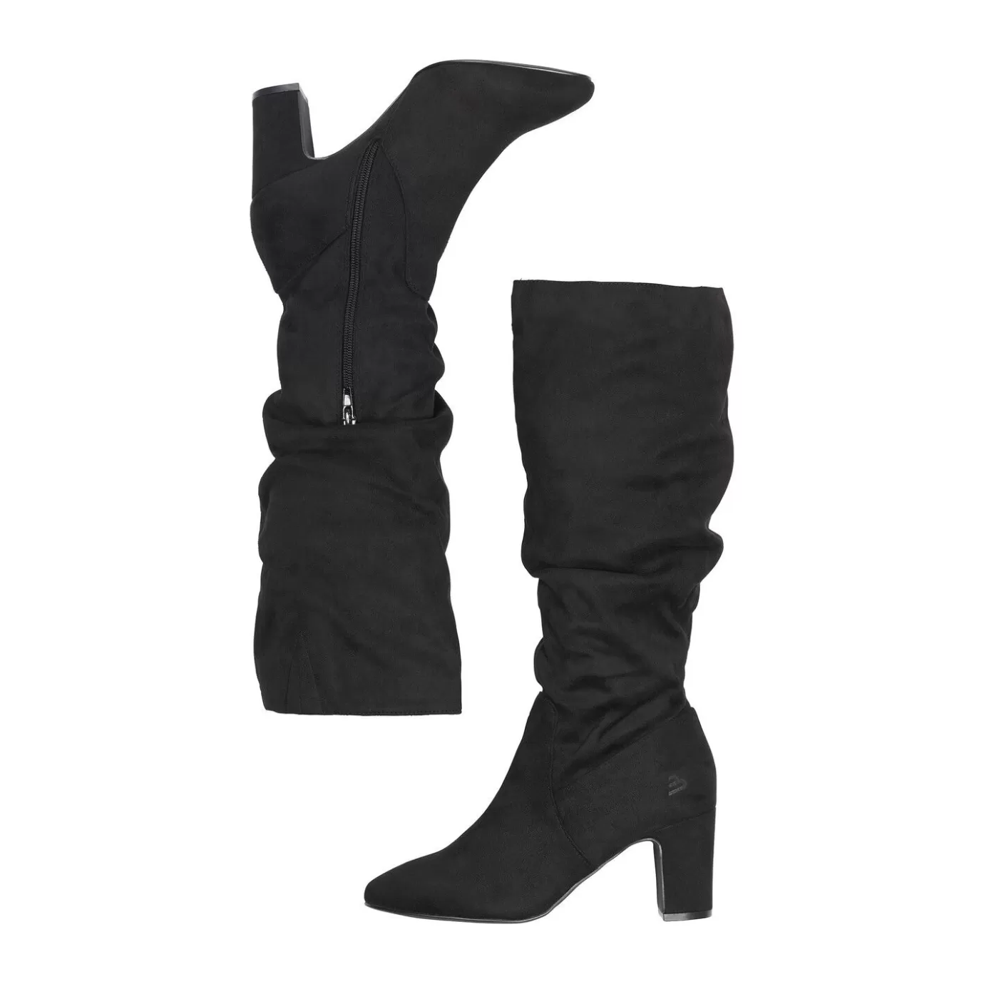 Online Boots Black 106506F7T_Blcktd Women High Heel Boots