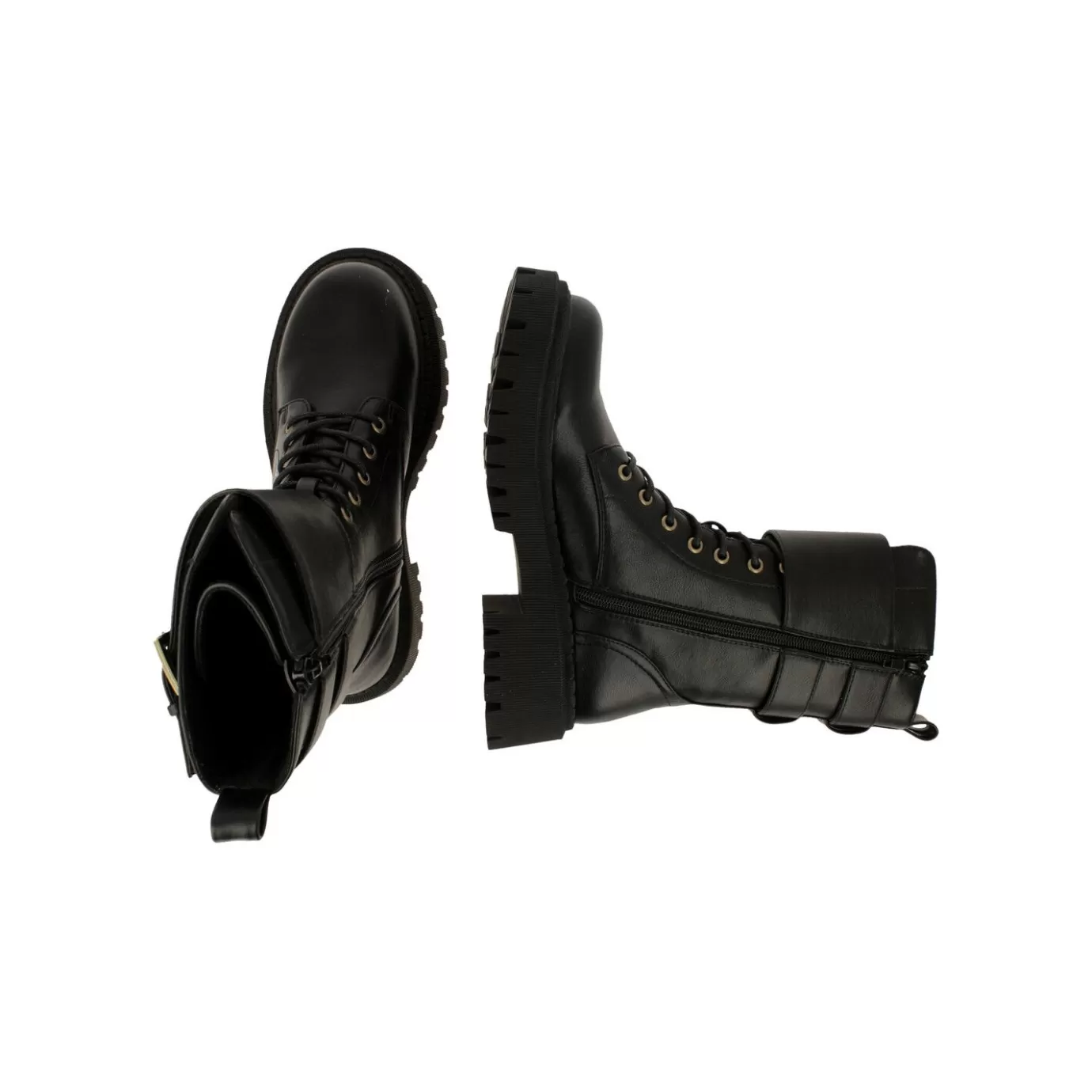 Store Boots Black 173502F6S_Blcktd Women Lace Up Boots