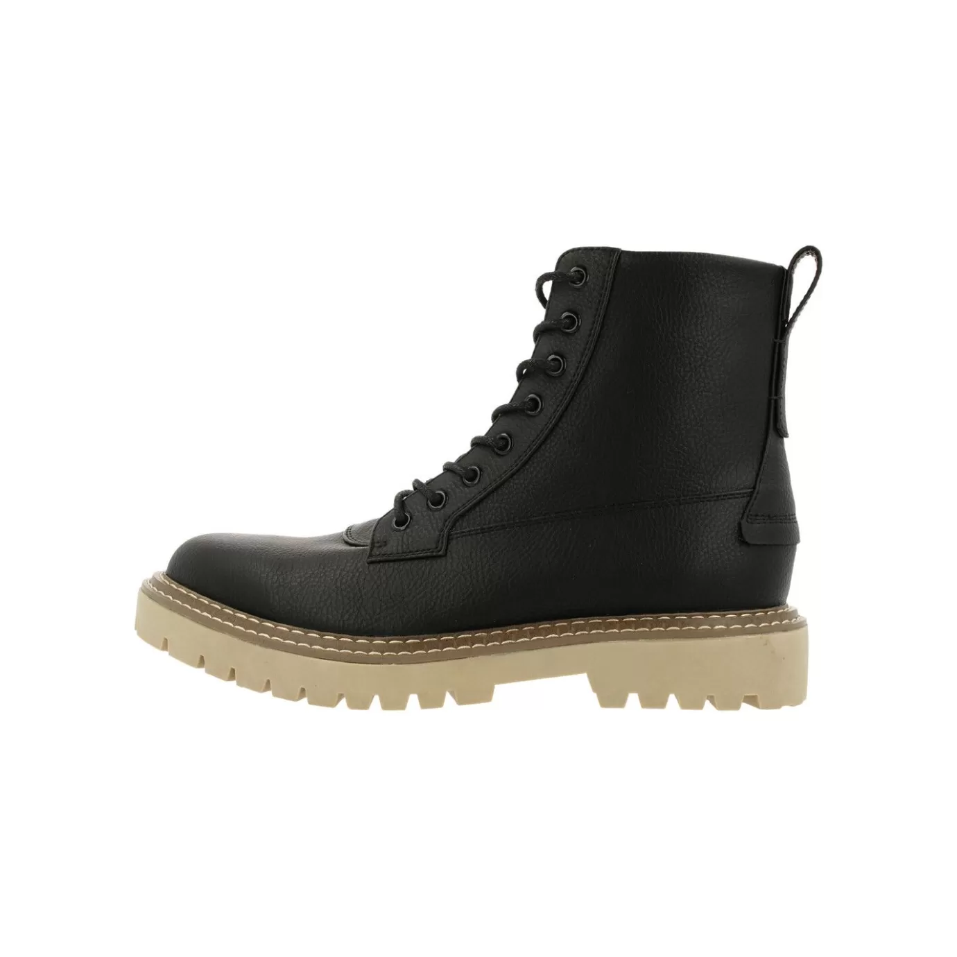 Best Boots Black 295X58401Ablcksu Men Lace Up Boots