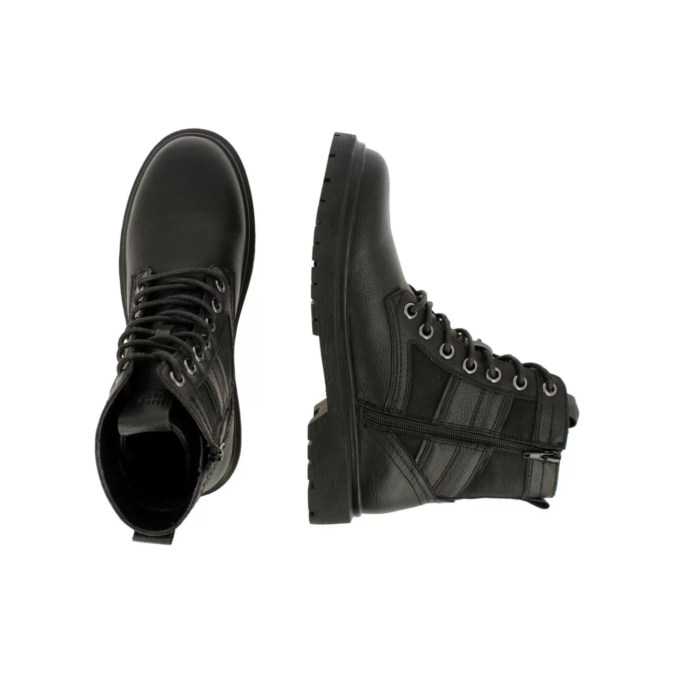 Cheap Boots Black 296X88391Ablcksu Men Lace Up Boots