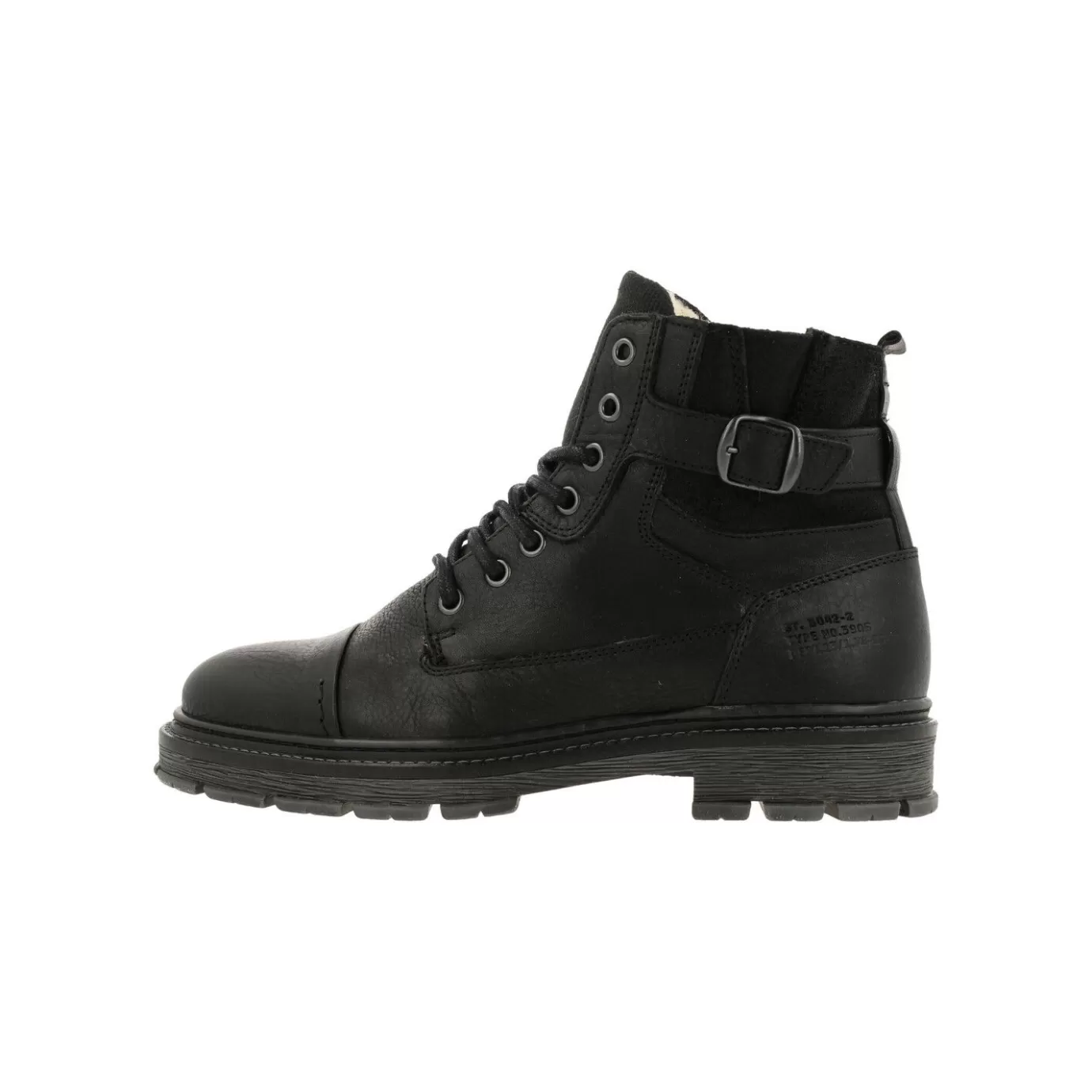 Outlet Boots Black 456K84158Ablcksu Men Lace Up Boots