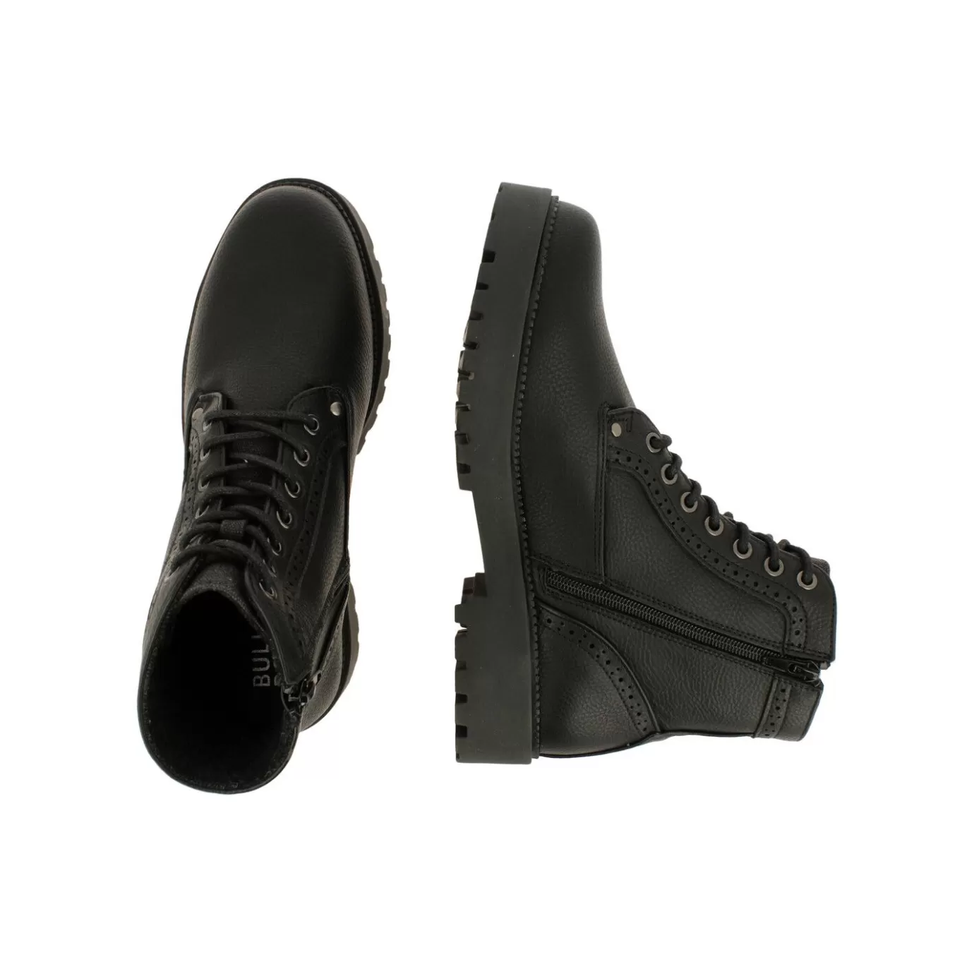 Outlet Boots Black 698X58389Ablcksu Men Lace Up Boots