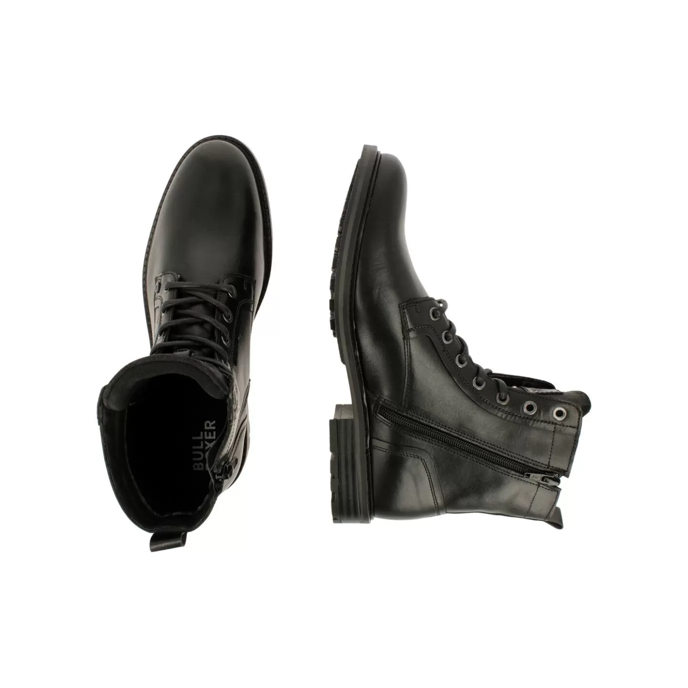 Discount Boots Black 791N80046Ablcksu Men Lace Up Boots