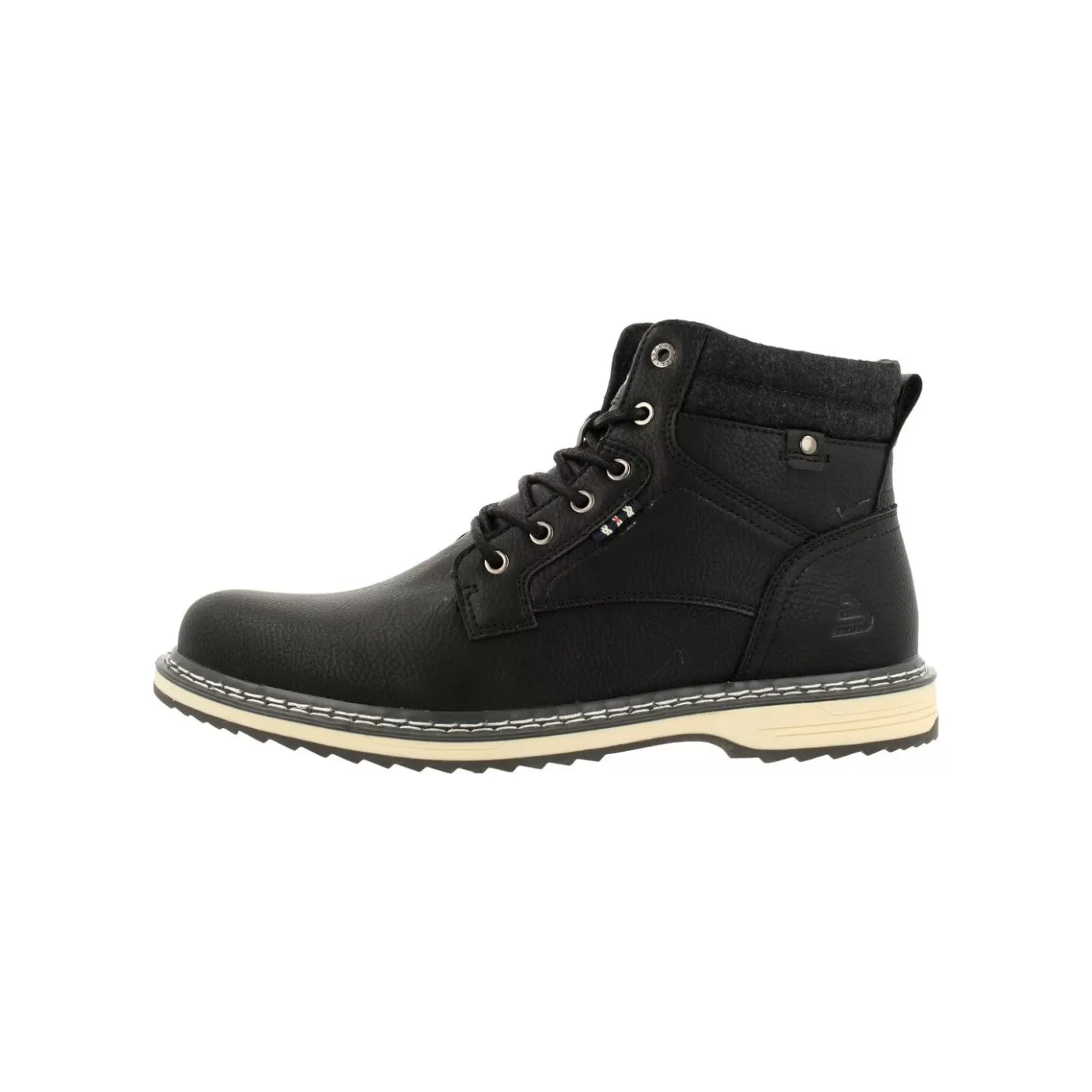 Fashion Boots Black 969X58201Ablcksu Men Lace Up Boots