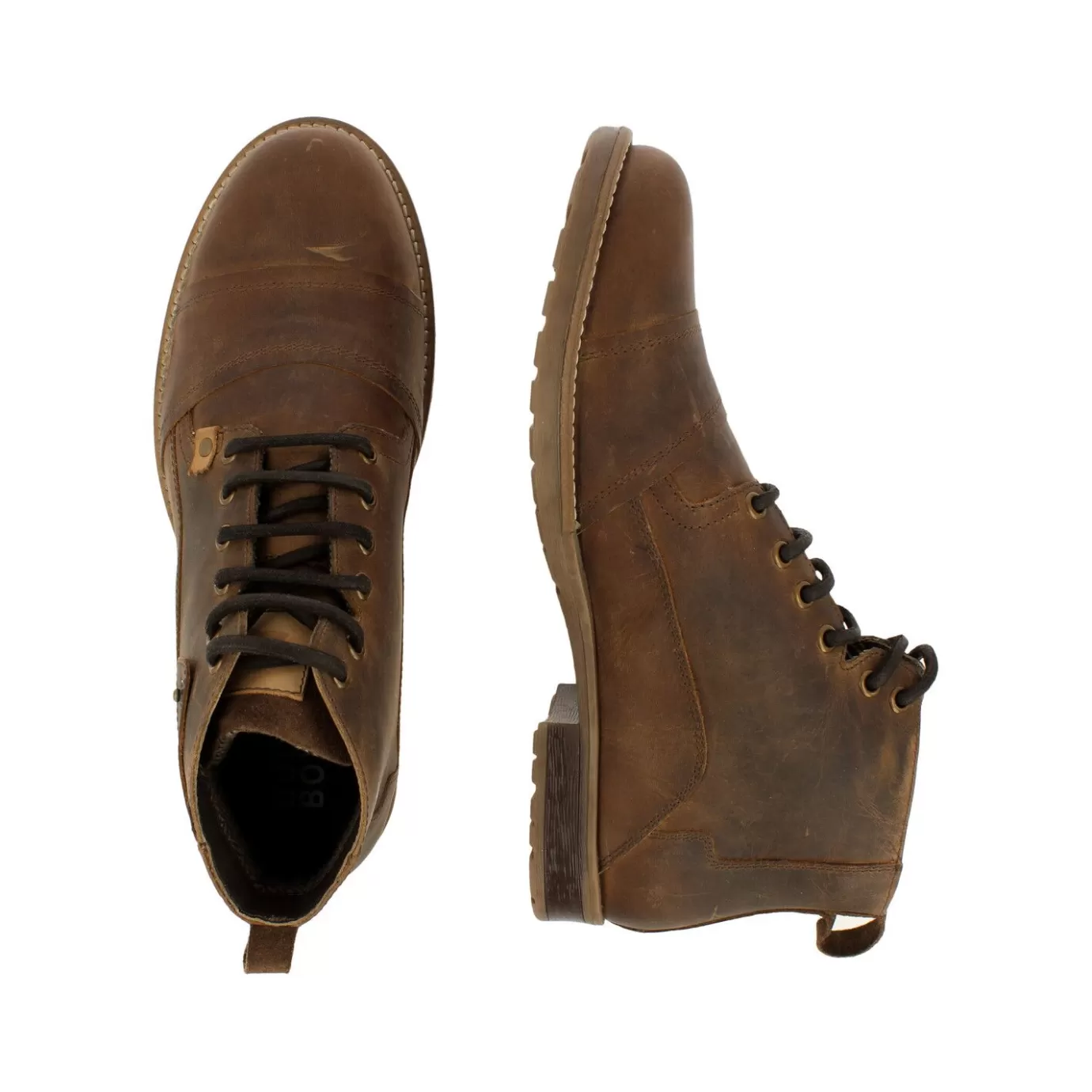 Shop Boots Brown 358I53031Bdkbrsu Men Lace Up Boots