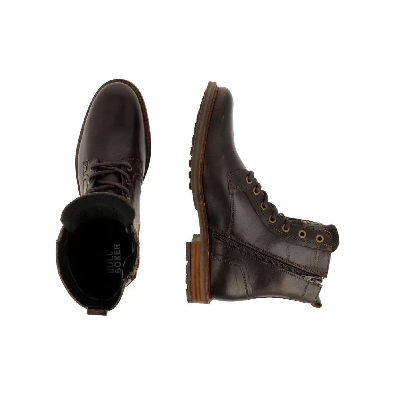 Best Sale Boots Dark Brown 791N80046Adkbrsu Men Lace Up Boots