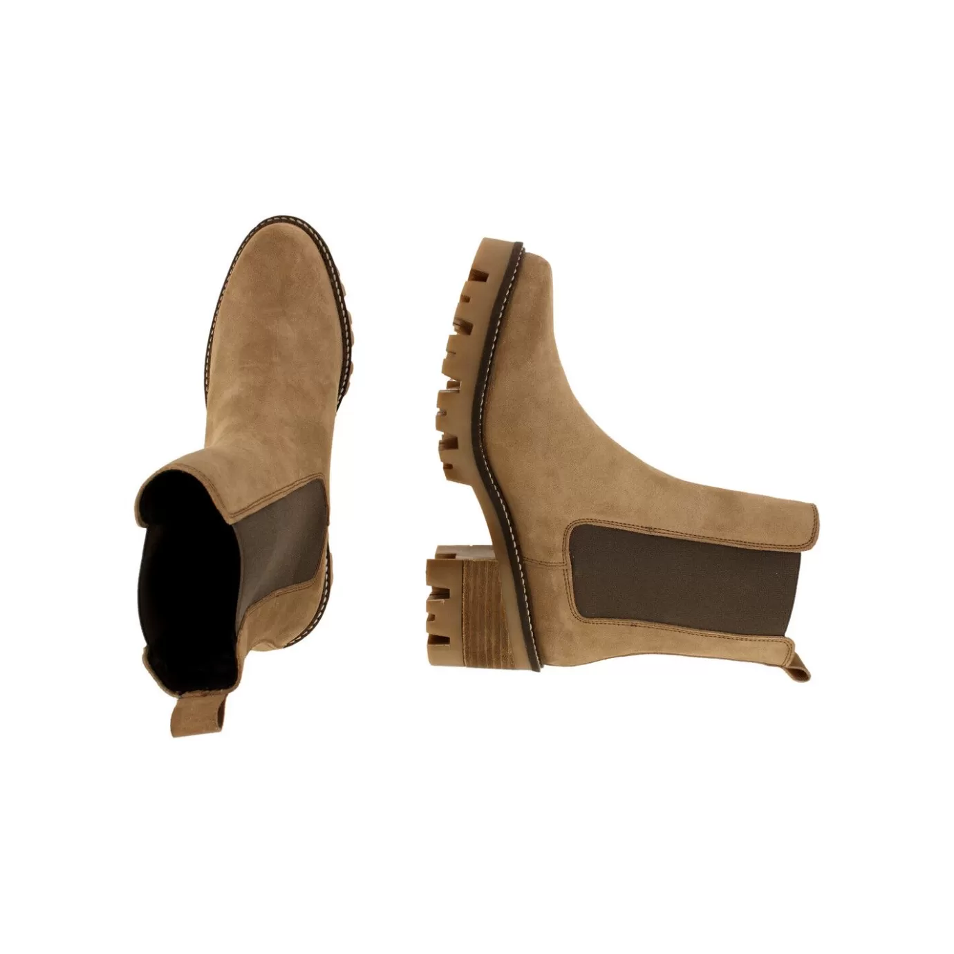 Outlet Chelsea Boots Beige/Taupe 677501E6C_Tpsdtd Women Chelsea Boots