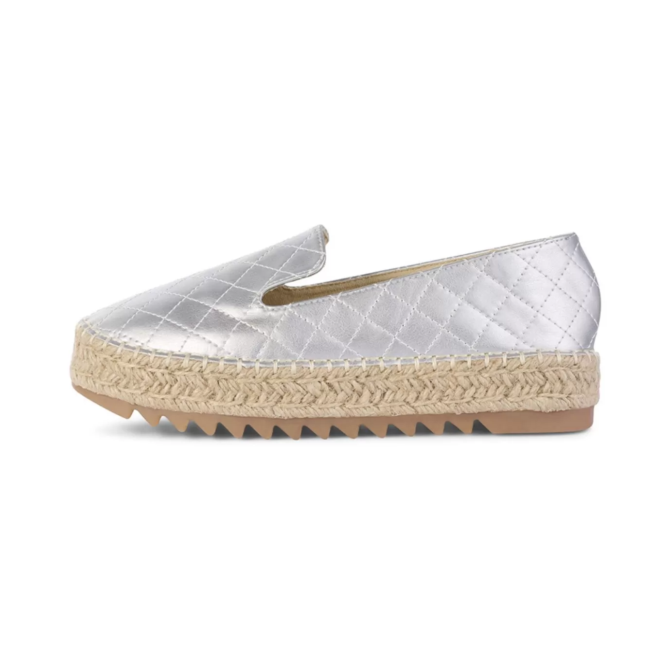 Best Sale Espadrilles Silver 155016F4S_Slvrtd Women Espadrilles