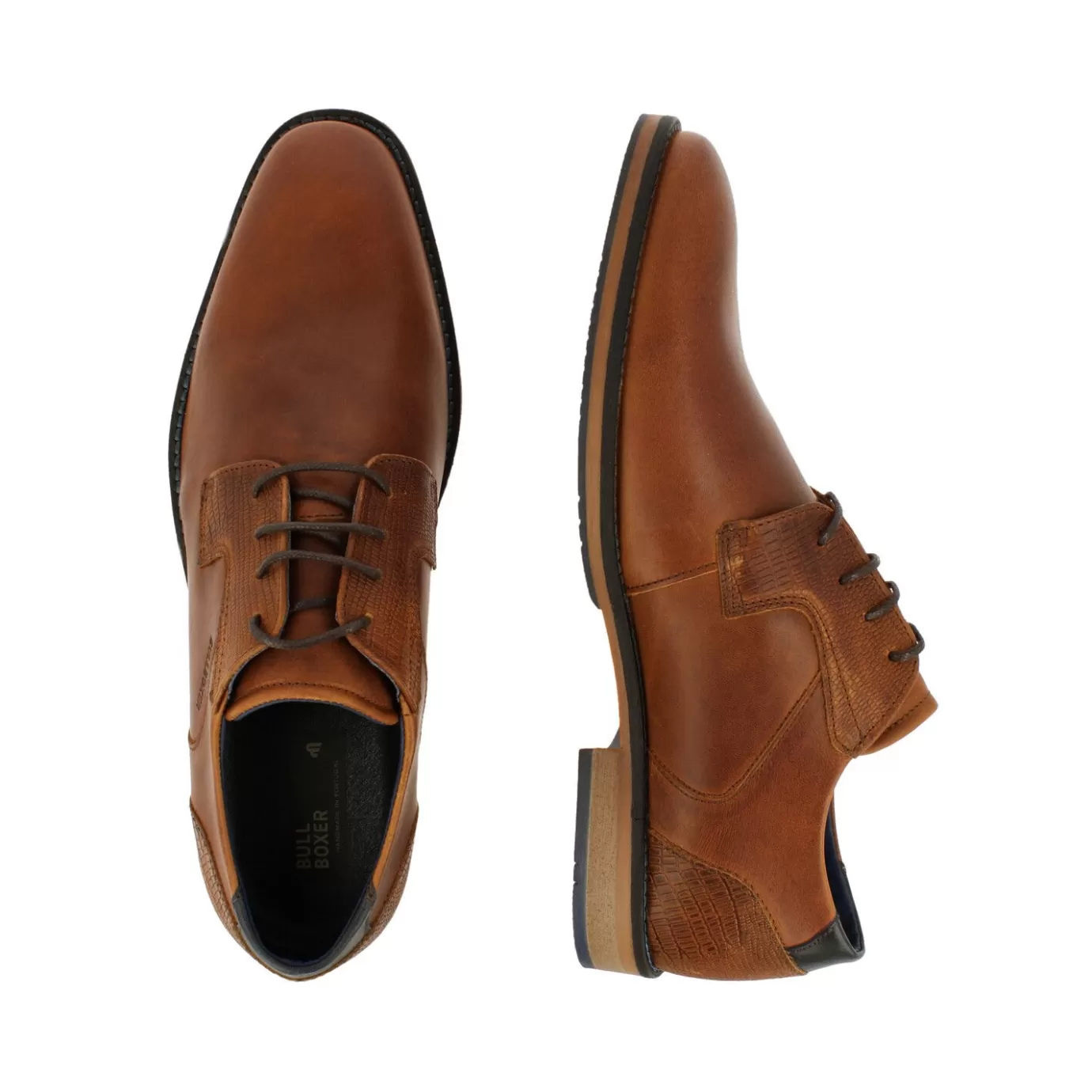 Discount Lace Up Cognac 663K21008Acognsu Men Classic Lace Ups