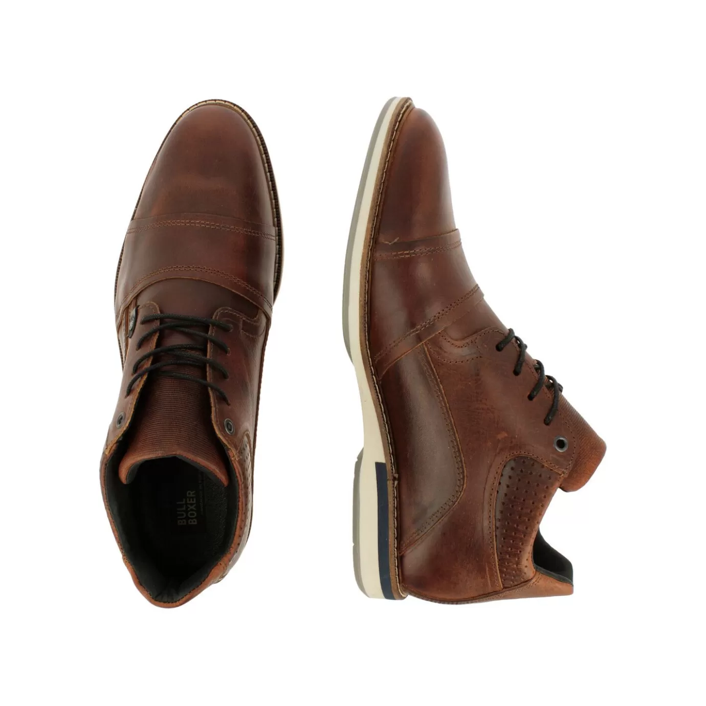 Best Sale Lace-Up Brown 847K50920Arbrwsu Men Sporty Lace Ups