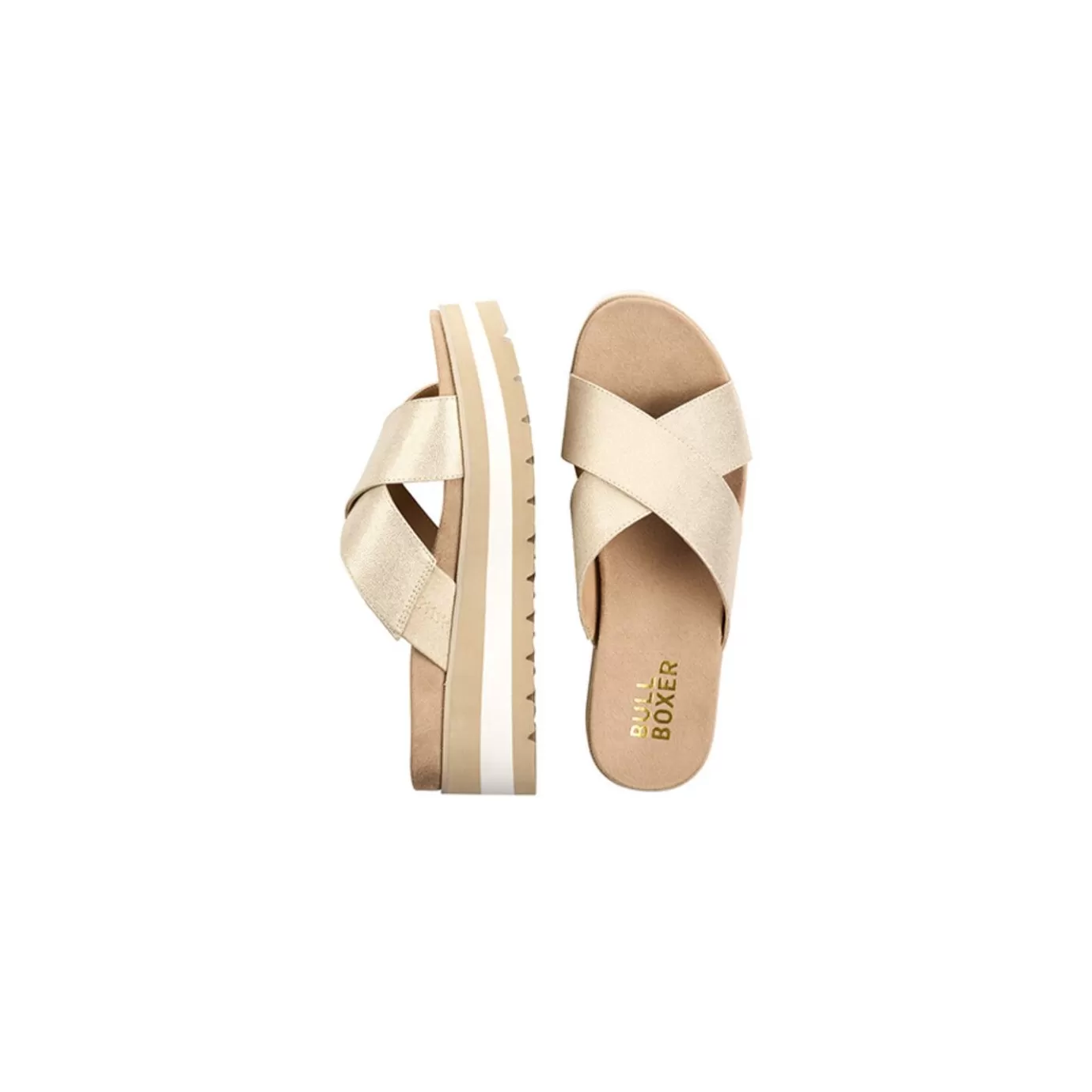 Clearance Mules Beige 078036F2S_Pltntd Women Heeled Mules