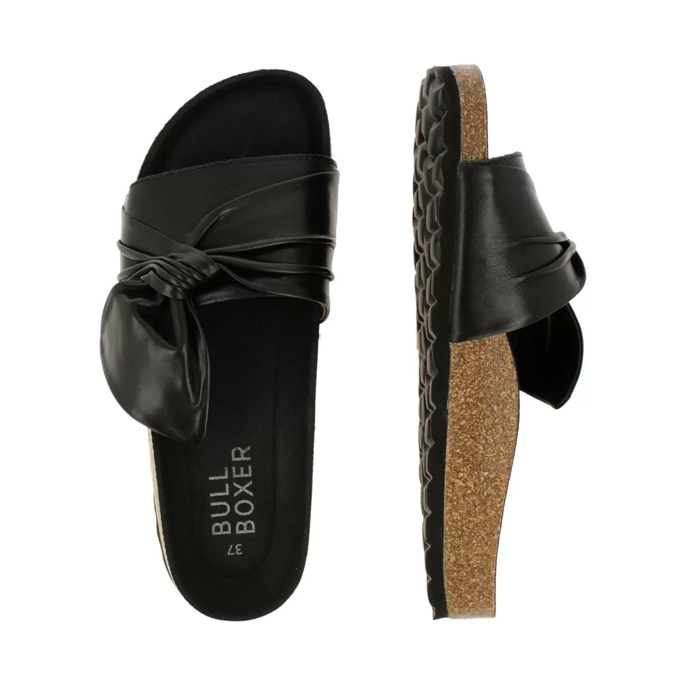 Shop Mules Black 504001E1L_Bkbktd Women Flat Mules