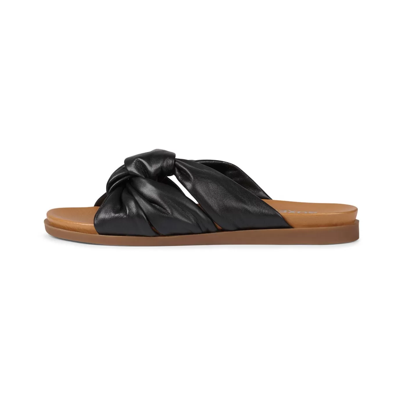 Best Mules Black 532002T1L_Blketd Women Flat Mules