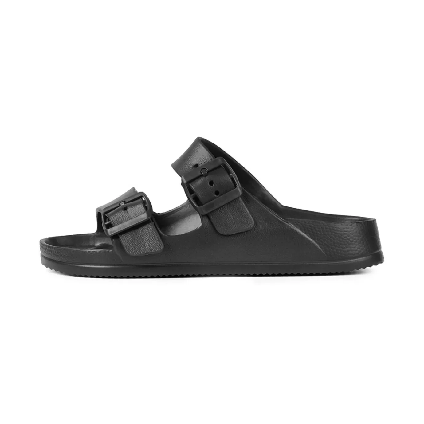 Clearance Slides Black 002000F1S_Blcktd Women Flat Mules