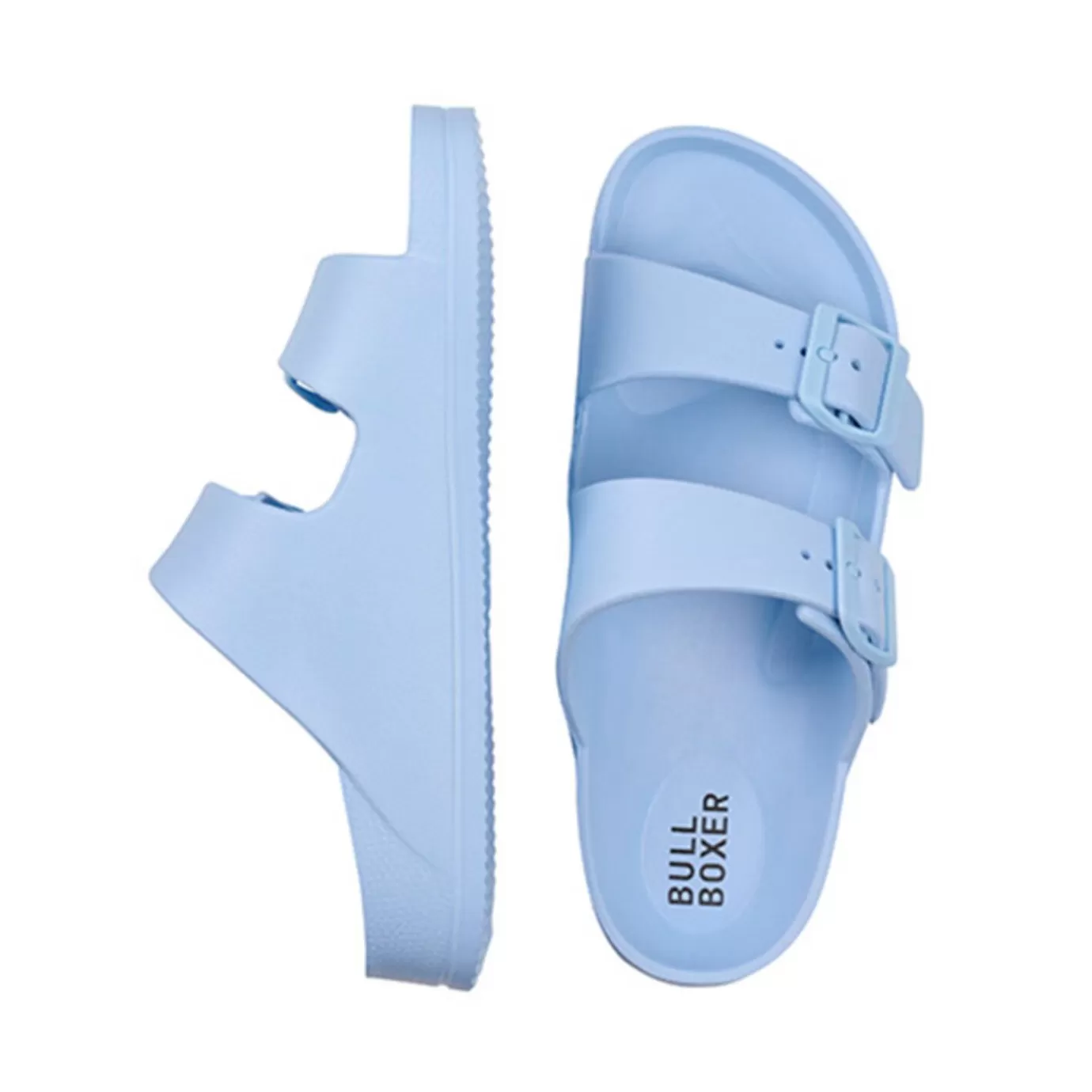 Best Sale Slides Light Blue 002000F1S_Lblutd Women Flat Mules