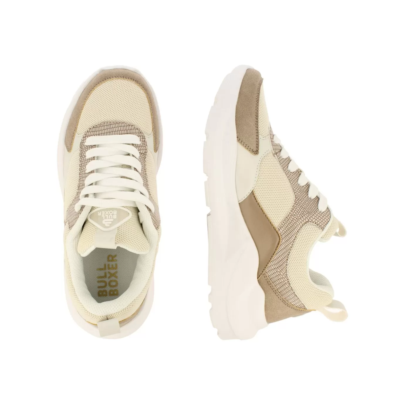 Sale Sneaker Beige 158003F5S_Mubetd Women Sneaker Low