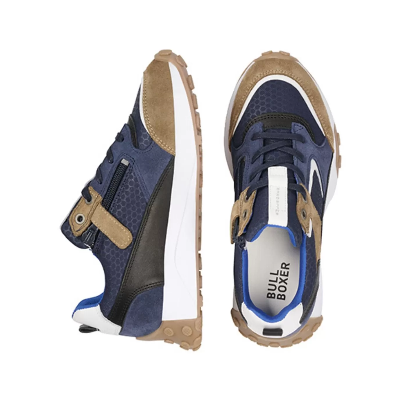 Best Sale Sneaker Beige-Navy Atp001E5Labenykb Kids Sneakers