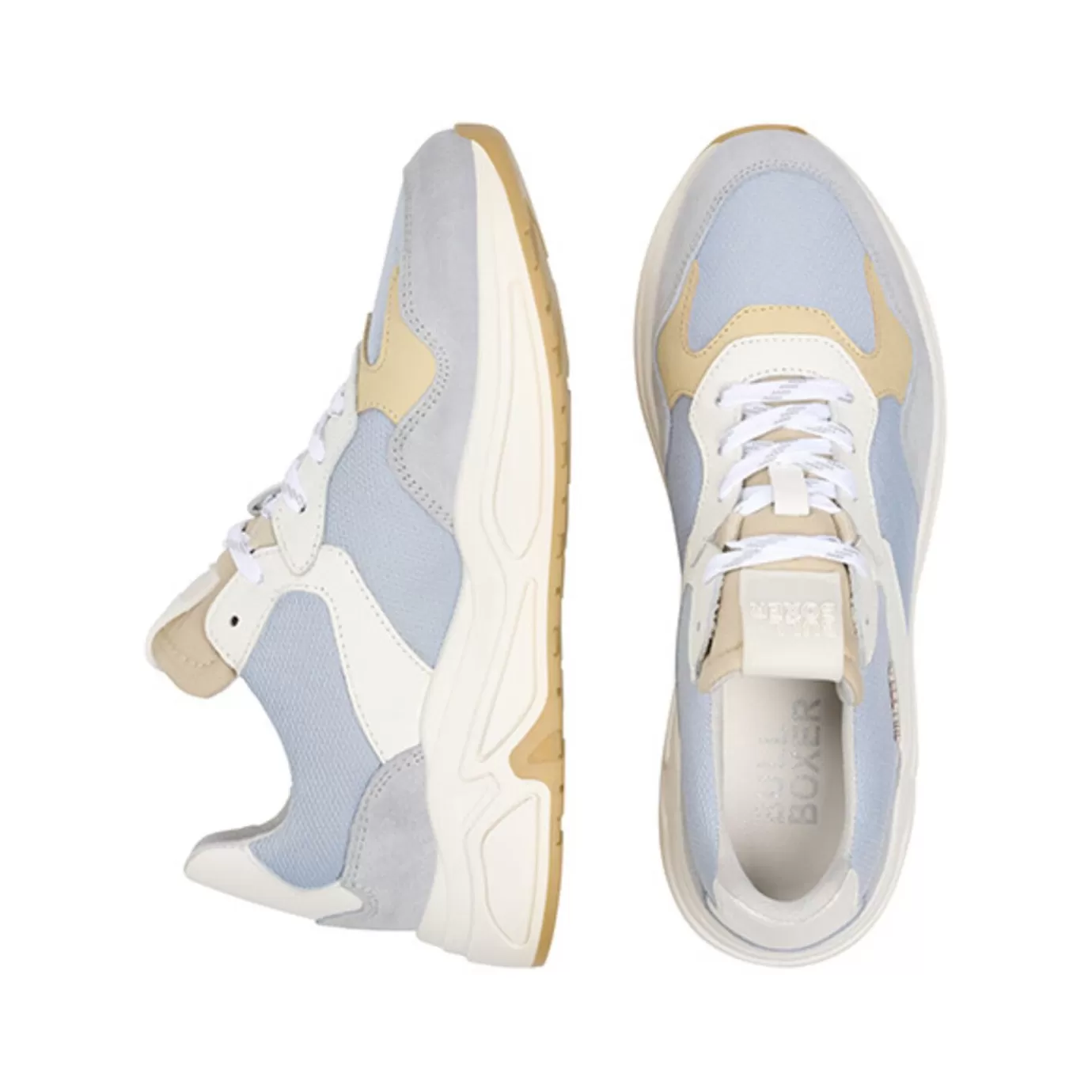 Best Sneaker Blue/White 295021E5T_Clwhtd Women Sneaker Low