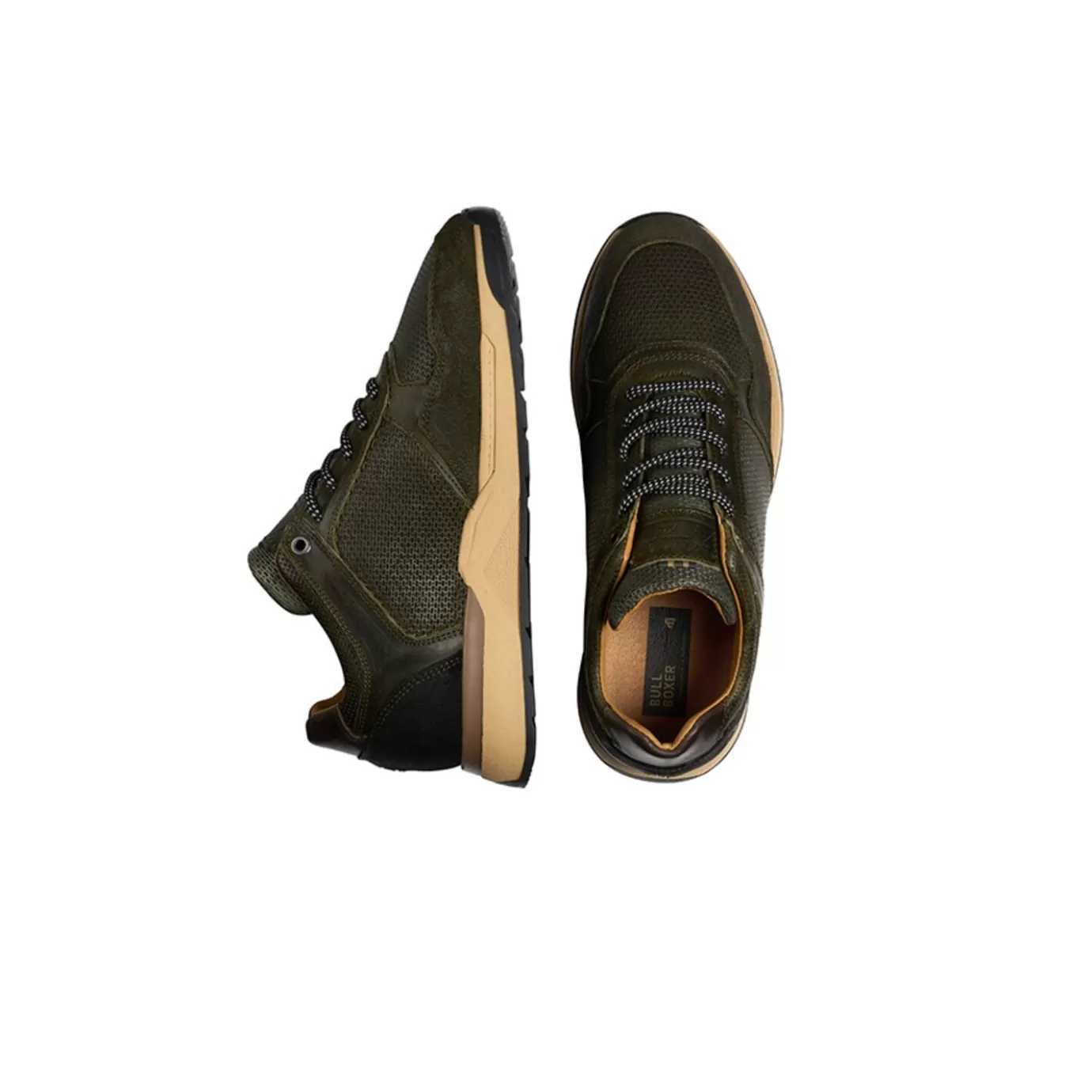 Flash Sale Sneaker Low Green 855K25973Mkabbsu Men Sneaker Low