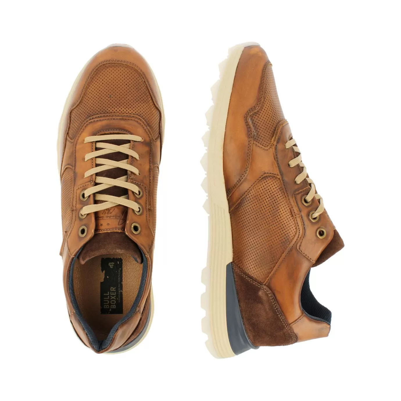 New Sneaker Tan/Cognac 373K20438Awcbnsu Men Sneaker Low