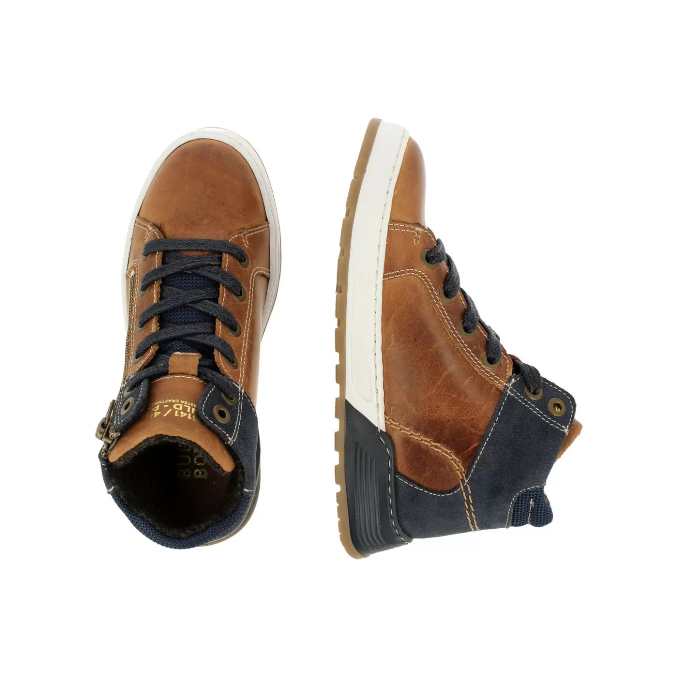 Sale Sneaker Tan/Cognac Aof506E6L_Cognkb Kids Sneakers