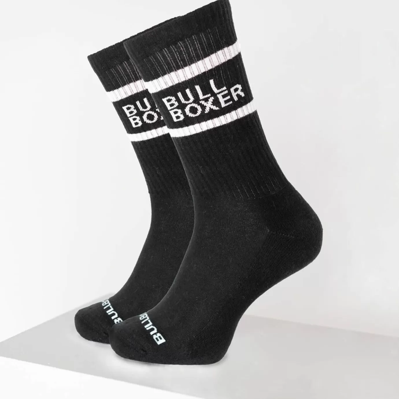 Outlet Socks Men Black/Black 2-Pack Men Socks