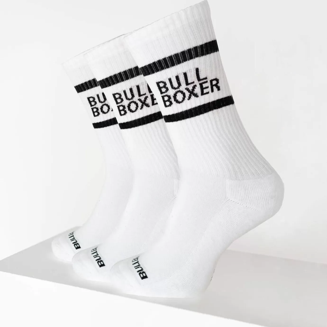 Flash Sale Socks Men White 3-Pack Men Socks