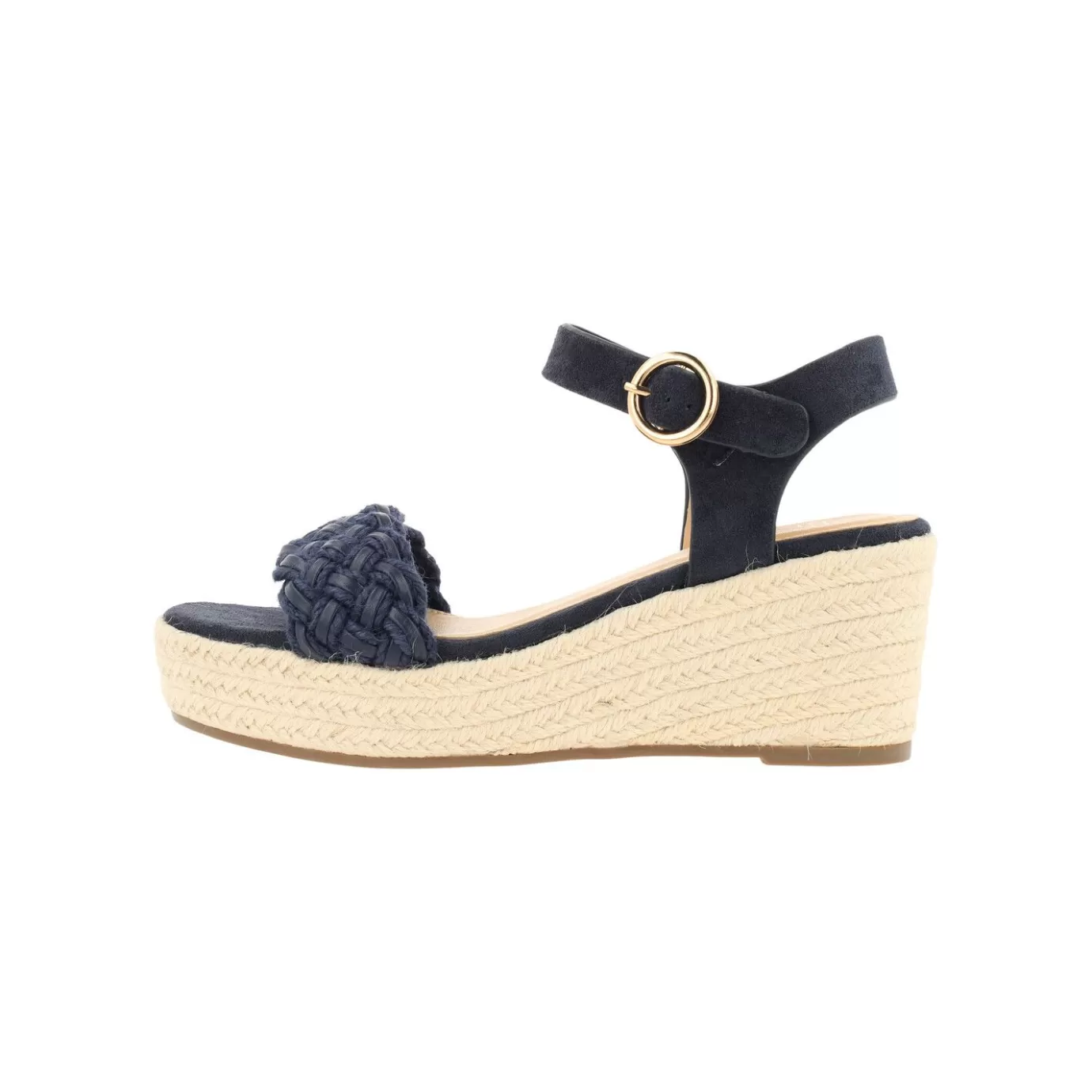 Best Wedge Sandal Navy 268011F2T_Midntd Women Wedge Pumps