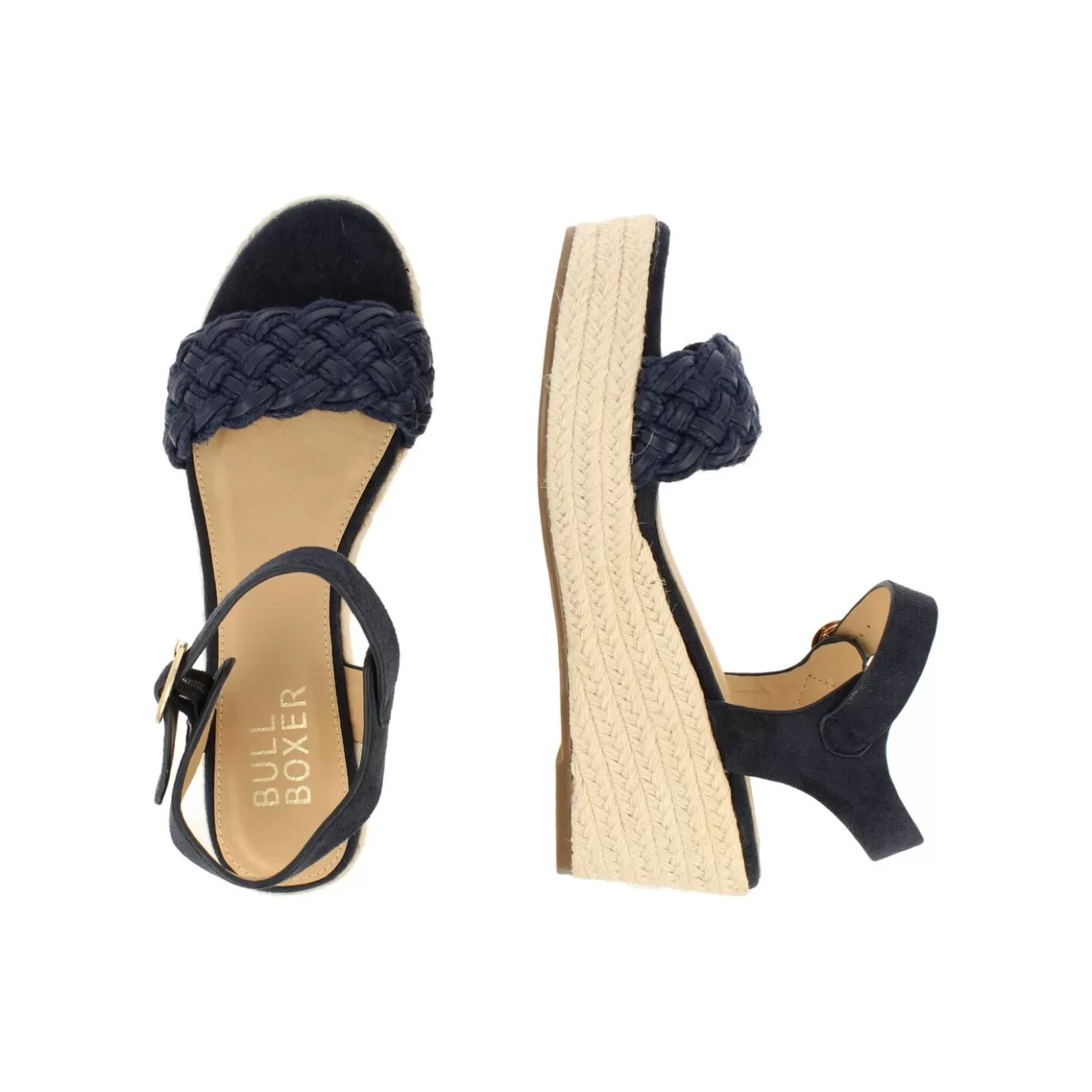 Best Wedge Sandal Navy 268011F2T_Midntd Women Wedge Pumps